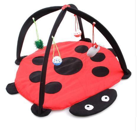 Cozycat Foldable Cartoon Cat Play Tent Hammock: The Ultimate Cat Haven-4