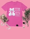 Be strong| women T-shirt pink